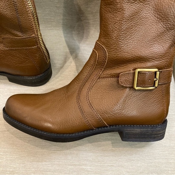 SARTO BY FRANCO SARTO Sz 6 Leather Zipper At Back Comfort Knee High Boots - Picture 5 of 13